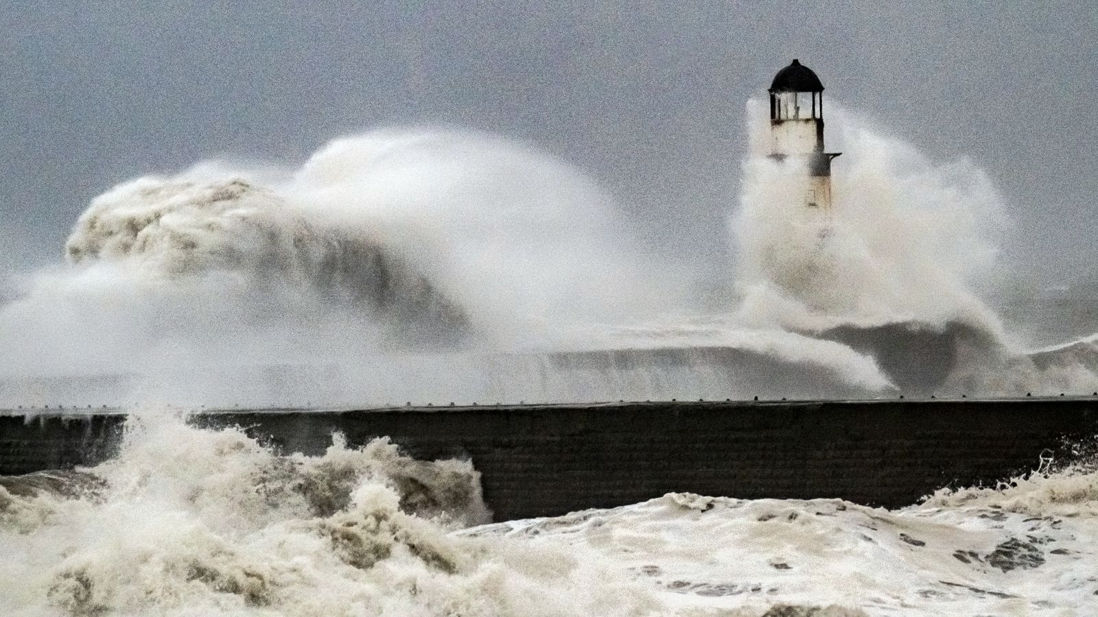 UK weather: Dozens of flood warnings in place as Britain hit with strong winds and heavy rain