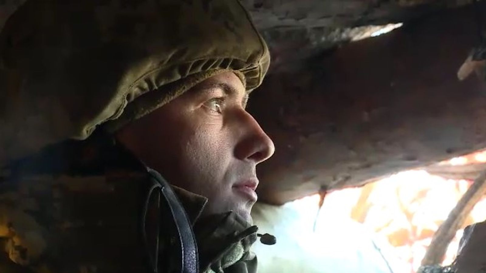 Inside Ukraine's trenches: 'It's like the First World War - very compact, claustrophobic'