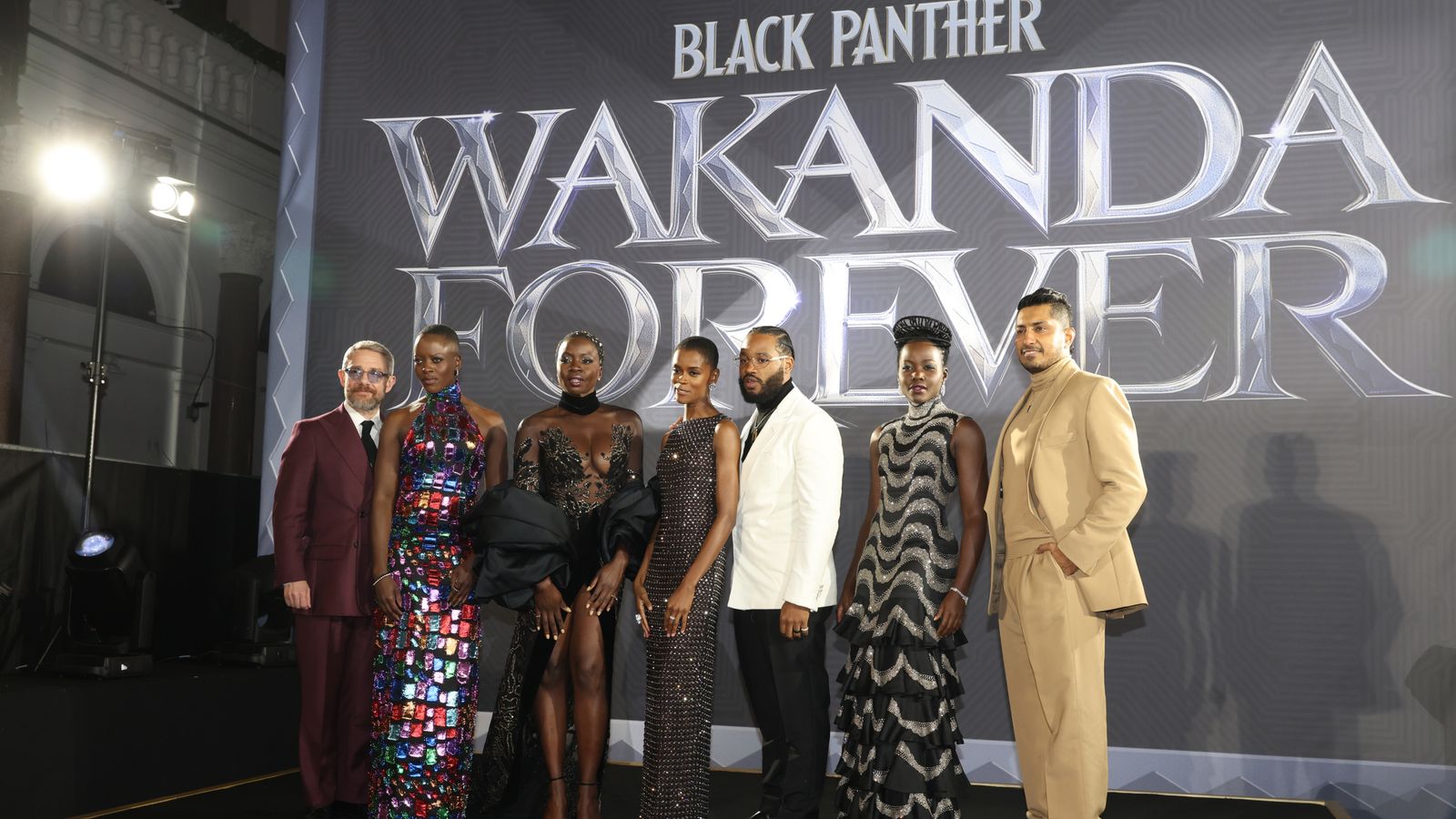 Wakanda Forever: Stars of Black Panther sequel say they hope actor Chadwick Boseman 'would be proud'