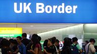 General view of passengers going through UK Border at Terminal 2 of Heathrow Airport. PRESS ASSOCIATION Photo. Picture date: Wednesday July 22, 2015. See PA story  . Photo credit should read: Steve Parsons/PA Wire