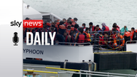 File photo dated 01/08/22 of a group of people thought to be migrants are brought in to Ramsgate, Kent, onboard a Border Force vessel following a small boat incident in the Channel. 