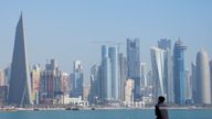 Doha, Qatar. Pic: AP