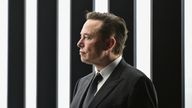 Elon Musk, Tesla CEO, attends the opening of the Tesla factory Berlin Brandenburg in Gruenheide, Germany, March 22, 2022. Musk is already floating major changes for Twitter — and faces major hurdles as he begins his first week as owner of the social-media platform. Twitter's new owner fired the company's board of directors and made himself the board's sole member, according to a company filing Monday, Oct. 31, 2022. Pic: AP