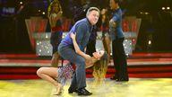 Picture of Ed Balls and Katya Jones at the launch of the Strictly Come Dancing Live Tour in 2017. See PA Feature BOOK Balls. Picture credit should read: Joe Giddens/PA. WARNING: This picture must only be used to accompany PA Feature BOOK Balls.

