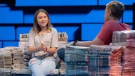 Greta Thunberg on The Russell Howard Hour. Pic: Avalon