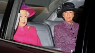 file photo dated 23/01/2011 of Queen Elizabeth II (left), and her then lady in waiting, Lady Susan Hussey arriving at St Mary Magdalene Church, on the royal estate at Sandringham in Norfolk. Lady Susan Hussey, a member of the Buckingham Palace household has resigned and apologised after she made "unacceptable and deeply regrettable comments" by asking Ngozi Fulani, a prominent black advocate for survivors of domestic abuse where she "really came from". Issue date: Wednesday November 30, 2022.