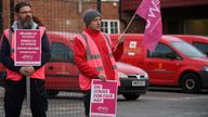 Royal Mail workers strike on 24 November