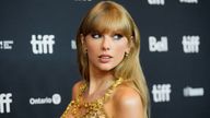 Taylor Swift arrives to speak at the Toronto International Film Festival (TIFF) in Toronto, Ontario, Canada S