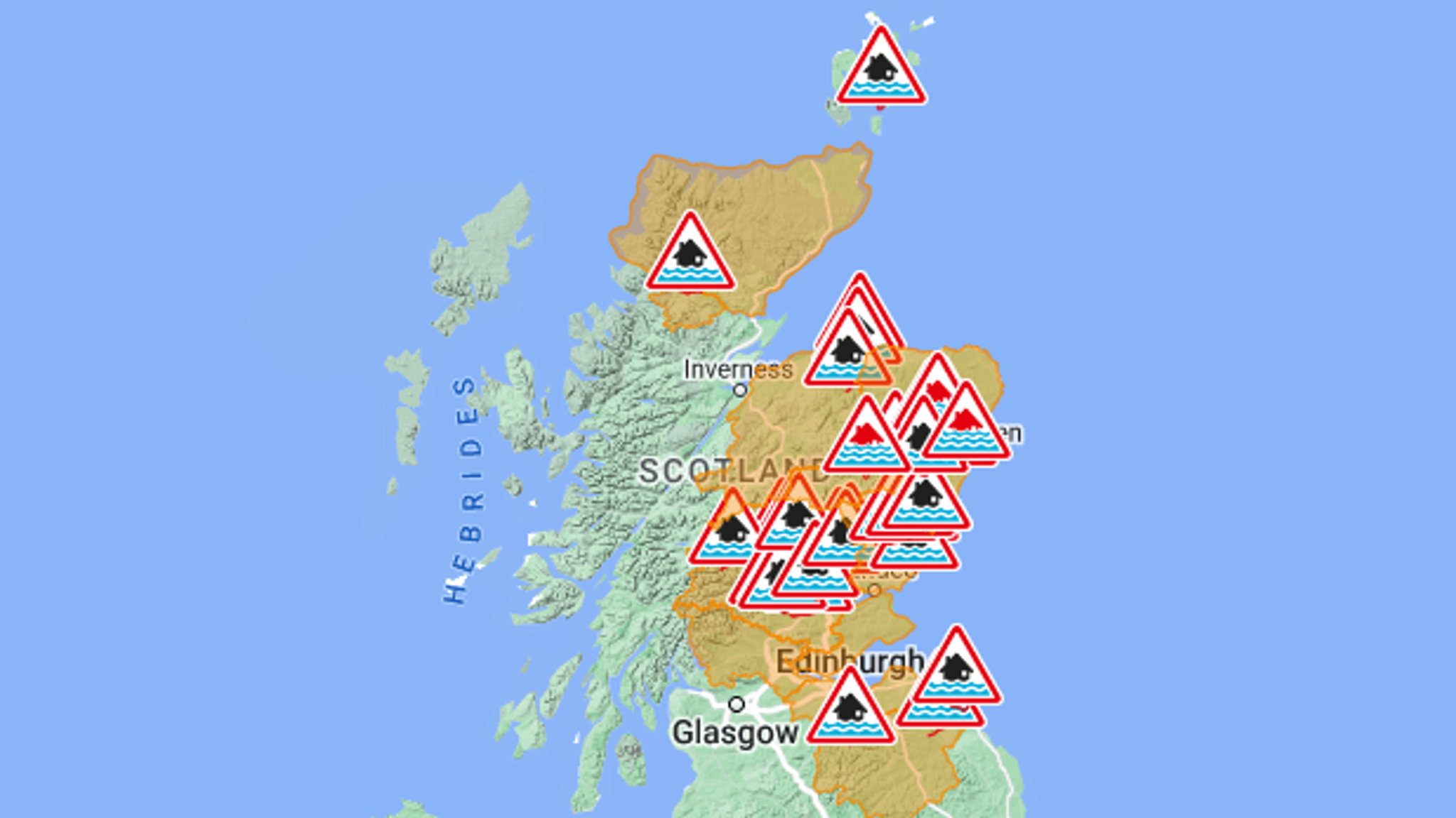 UK Weather One Person Swept Into River And Hundreds Of Others Face   Skynews Flood Scotland Warnings 5970795 