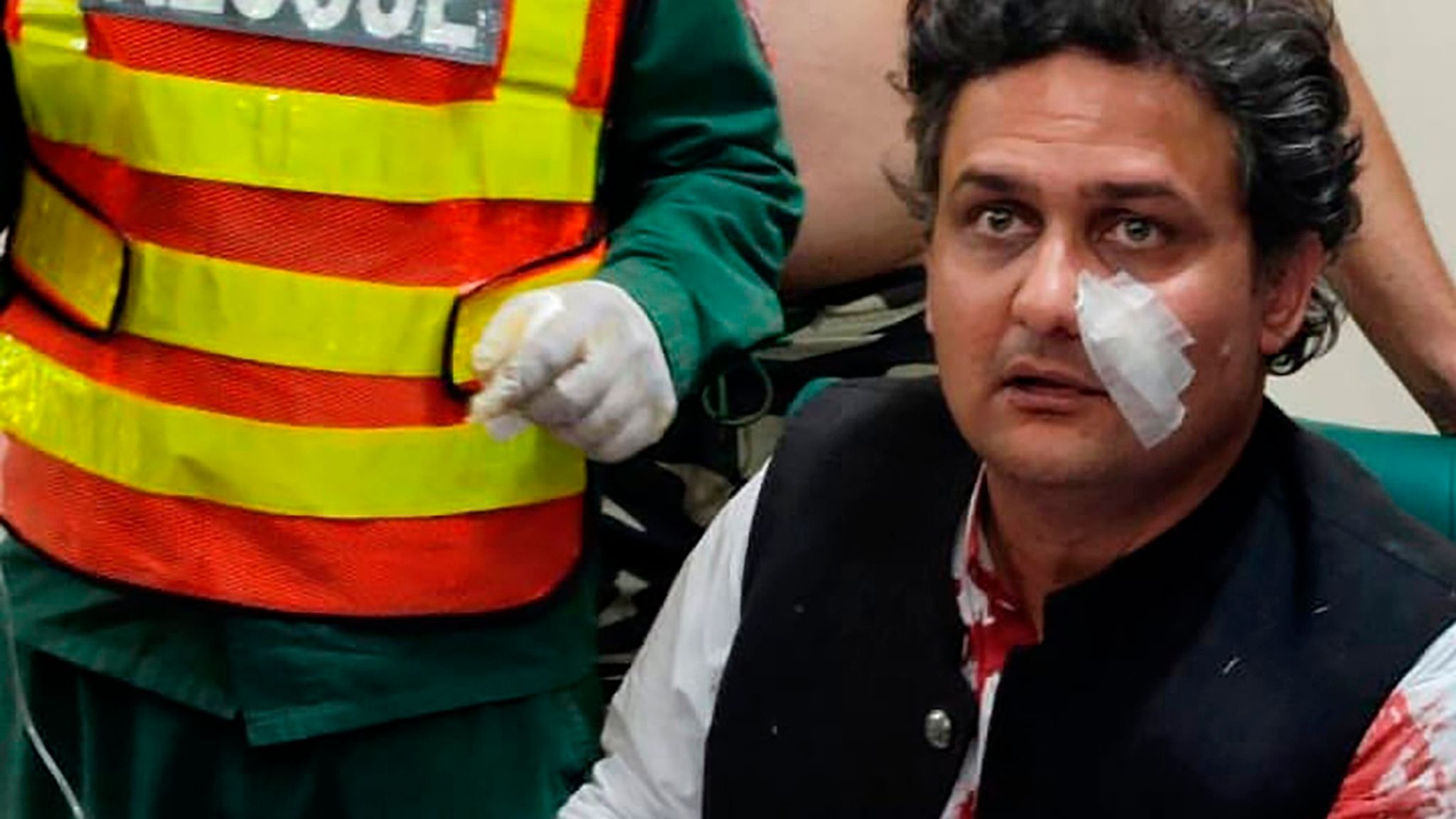 Imran Khan Shot In Leg In Assassination Attempt Former Pakistan Prime Ministers Supporters 