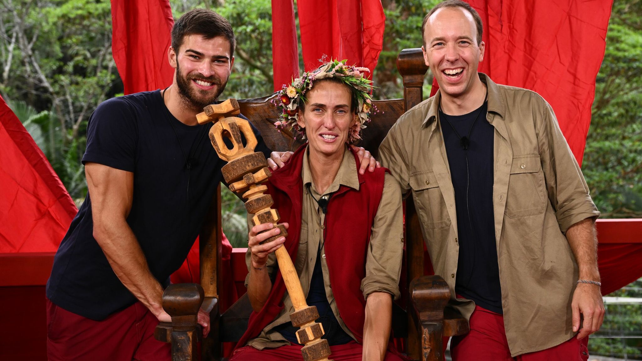 Matt Hancock finishes third in I'm a Celebrity... Get Me Out of Here ...