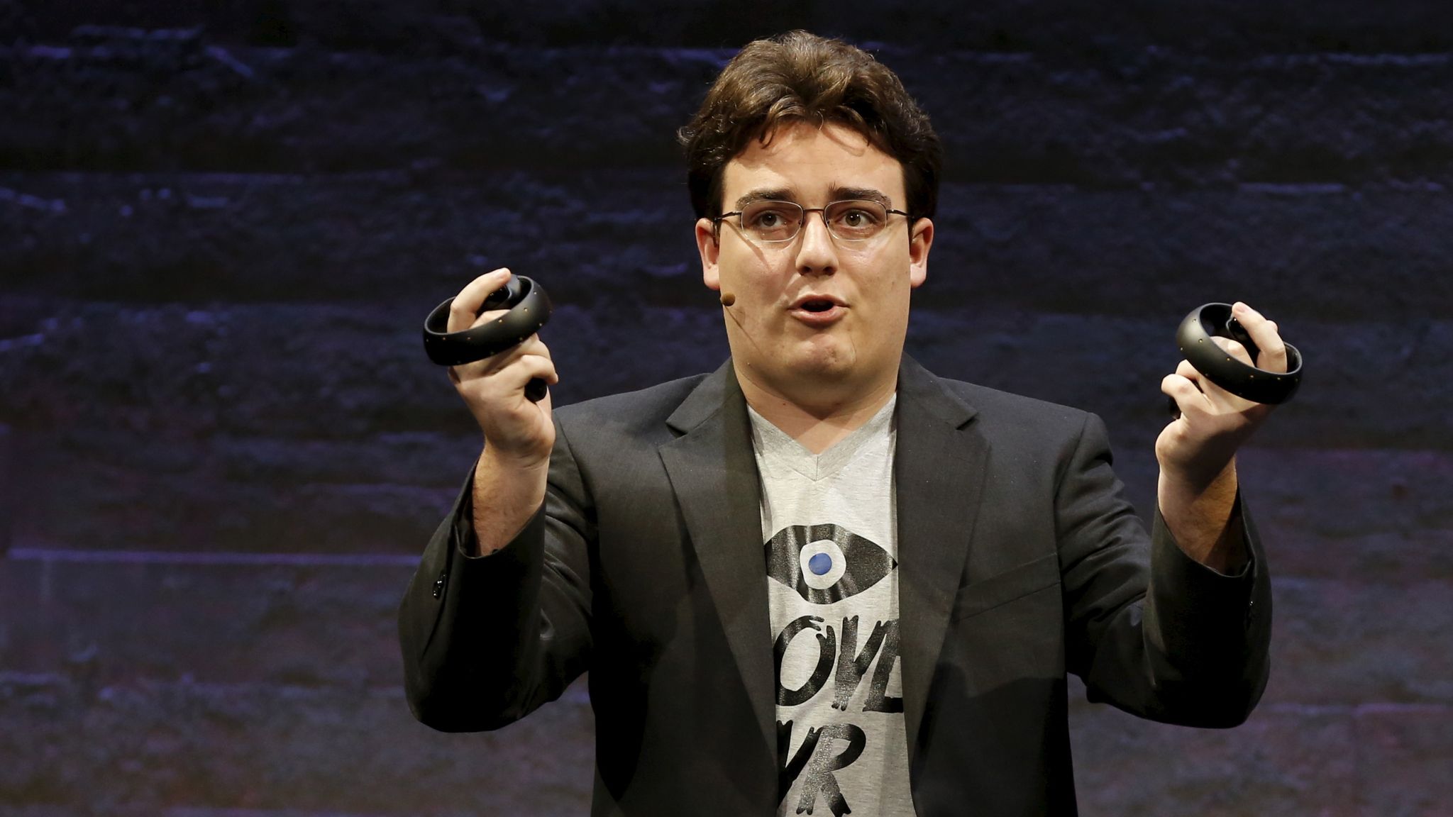 Oculus creator Palmer Luckey says his new virtual reality headset can  actually kill you | Science & Tech News | Sky News