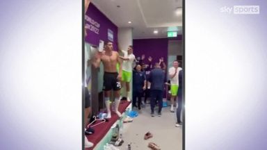 'Absolute scenes' as Argentina players celebrate victory over Mexico 