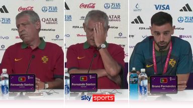 'No English answers' -  Awkward reaction to Ronaldo questions!