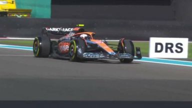 O'Ward suffers car issue on first practice lap for McLaren
