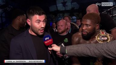 Shalom 'so proud' of Lawal after claiming cruiserweight title