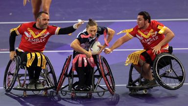 'Check out Wheelchair Rugby League, it's crazy!' 