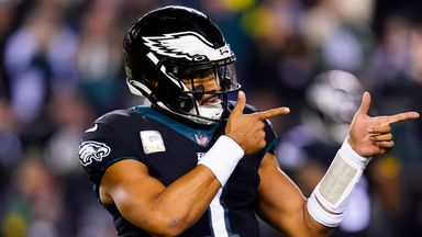 Eagles QB Hurts 'in the MVP conversation'
