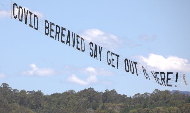 Protest group flies anti-Matt Hancock banner over I'm a Celebrity jungle - Vimarsana News