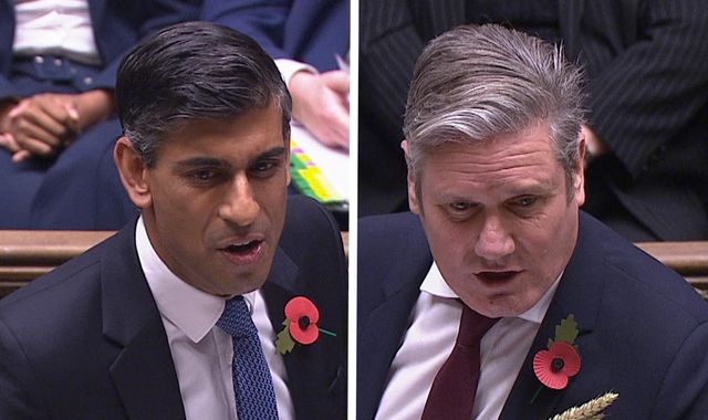 Get a grip': Keir Starmer blames Tories for 'broken' asylum system in PMQs  clash