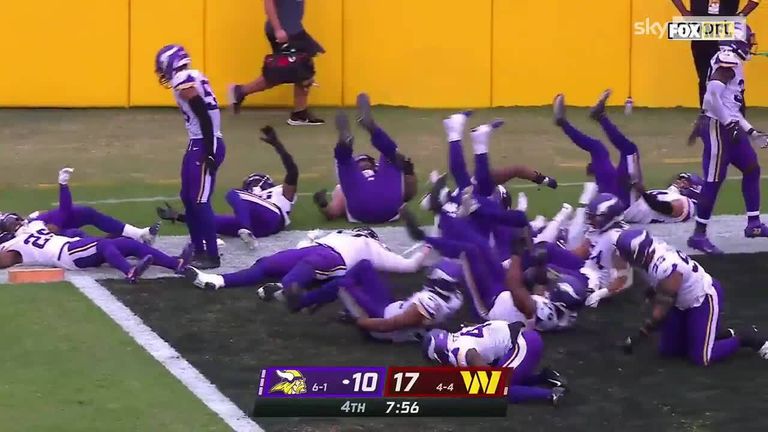 Minnesota Vikings produce hilarious bowling celebration after interception