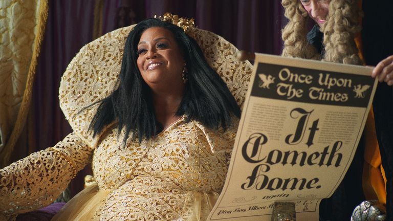 Sainsbury's lance une publicité de Noël avec Alison Hammond.  Photo : Sainsbury's