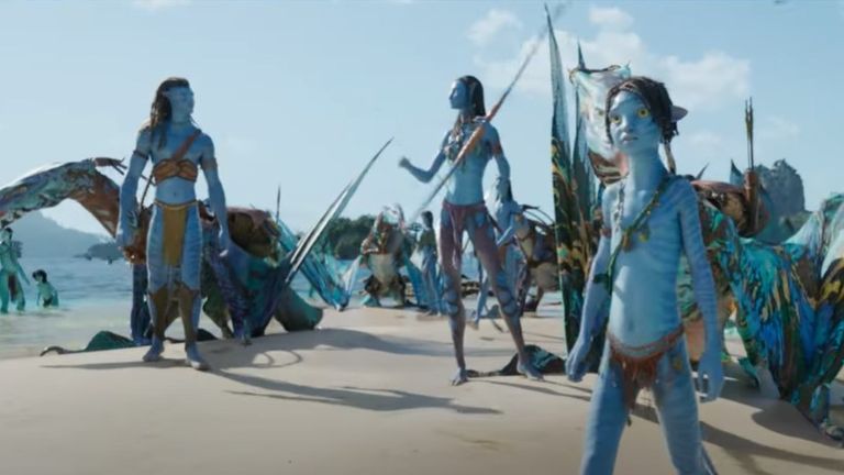 Avatar: The Full Trailer of The Way to Water is released.  Photo: 20th century studios