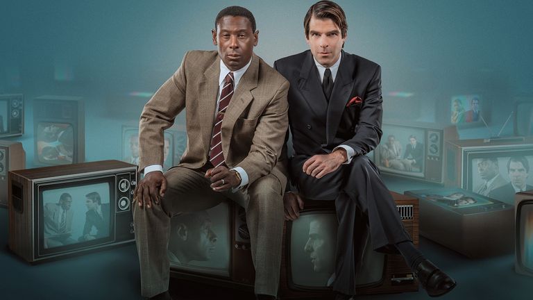 David Harewood and Zachary Quinto in James Graham&#39;s Best Of Enemies