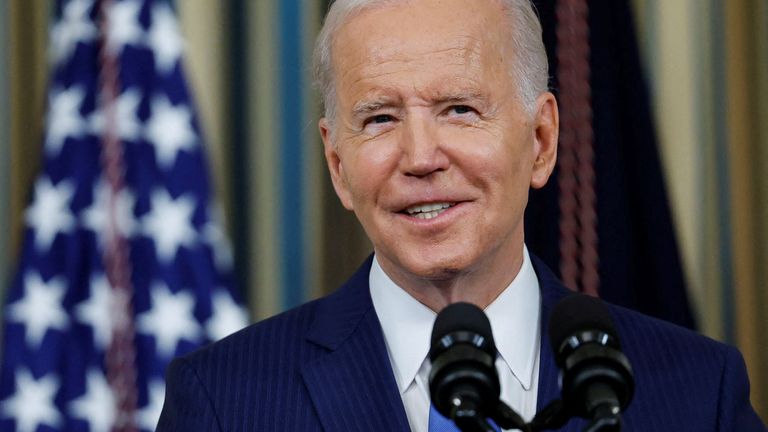 President Joe Biden was speaking for the first time after the US midterms, saying &#39;this is a good day for America&#39;.