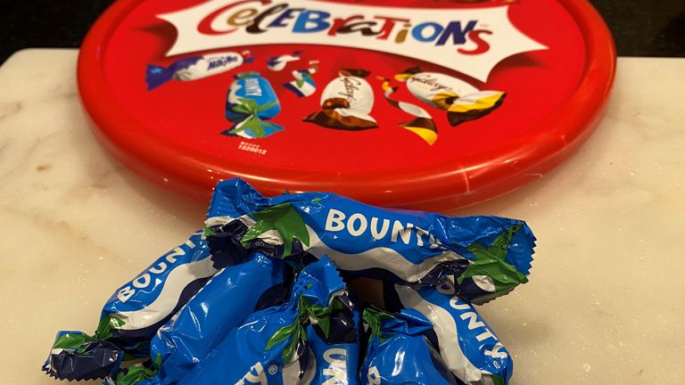 Bounty bars removed from Celebrations tubs in trial