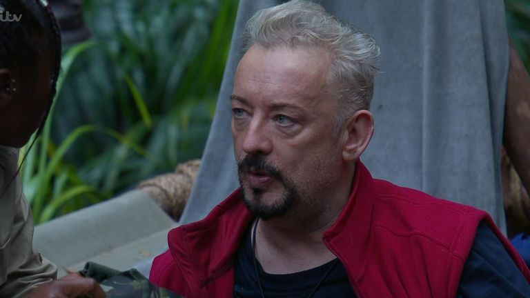 Boy George is unhappy about Matt Hancock being in the jungle with him