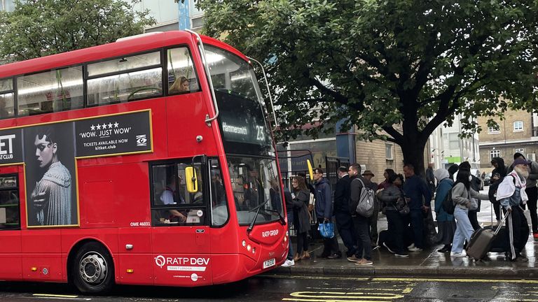 There will be bus strikes in London and Sunderland