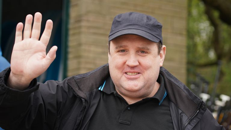 File photo dated 23/4/2022 of Peter Kay who has announced his return to stand-up comedy with his first live tour in 12 years. The comedian, who has been largely absent from the public eye for the last four years, will embark on an arena tour spanning from this December to August 2023. Issue date: Sunday November 6, 2022.
