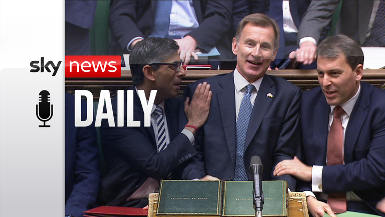 Jeremy Hunt after delivering the Autumn Statement in the House of Commons