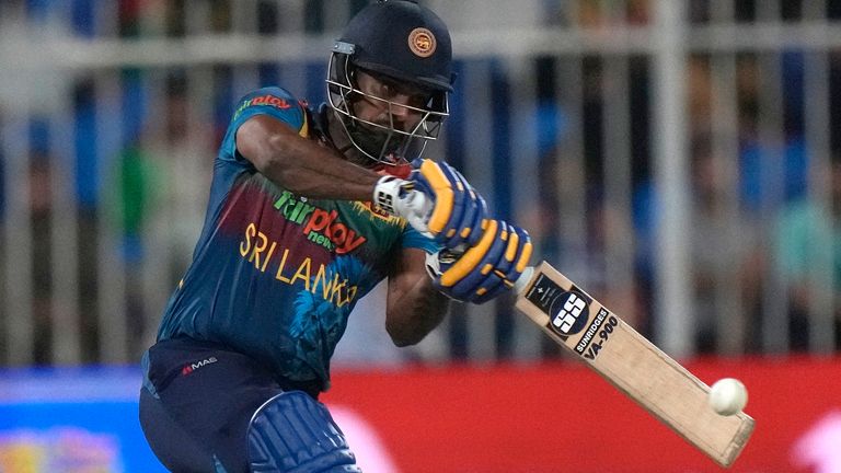 Sri Lanka&#39;s Danushka Gunathilaka. Pic: AP