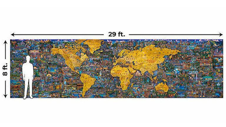 THE WORLD&#39;S LARGEST PUZZLE BY DOWDLE
Credit:Dowdle