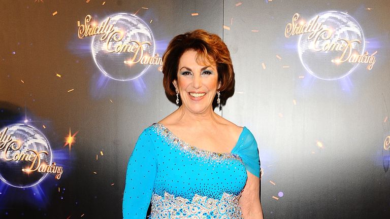 Edwina Currie during the launch show for Strictly Come Dancing at BBC Television Centre, Wood Lane, White City.
