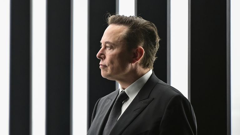Elon Musk, Tesla CEO, attends the opening of the Tesla factory Berlin Brandenburg in Gruenheide, Germany, March 22, 2022. Musk is already floating major changes for Twitter — and faces major hurdles as he begins his first week as owner of the social-media platform. Twitter&#39;s new owner fired the company&#39;s board of directors and made himself the board&#39;s sole member, according to a company filing Monday, Oct. 31, 2022. Pic: AP