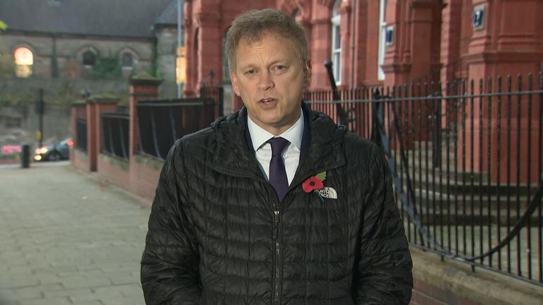 Grant Shapps hints at the possibility of an extension of windfull tax, but does not confirm anything
