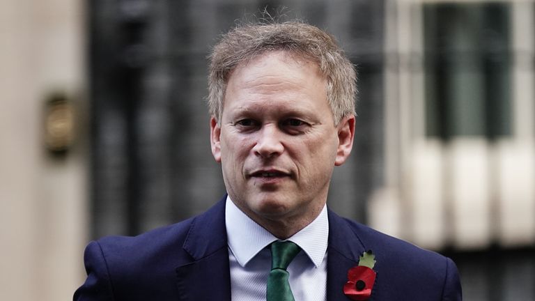 Energy Secretary Grant Shapps