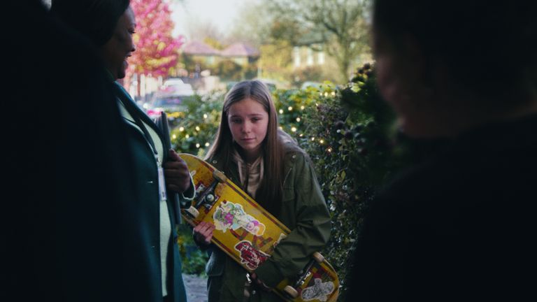 EMBARGOED TO 0001 THURSDAY NOVEMBER 10 Undated handout image issued by John Lewis and Partners of their 2022 Christmas advert "The Beginner", which launches qat 8,00am on Thursday. The campaign is set to a soundtrack of All The Small Things, a cover of the Blink 182 song by Mike Gier, and raises awareness of children in care. Issue date: Thursday November 10, 2022.
