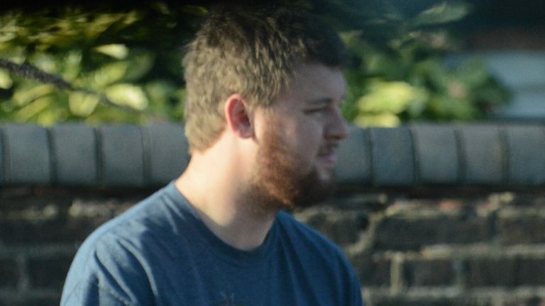 A surveillance photo of Jordan Croft. Pic: National Crime Agency