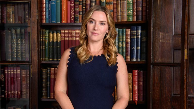 Kate Winslet at the launch of Words for Work: Women in Leadership, a partnership between National Literacy Trust (NLT) and Lancome, which has been launched ahead of Saturday&#39;s International Literacy Day.