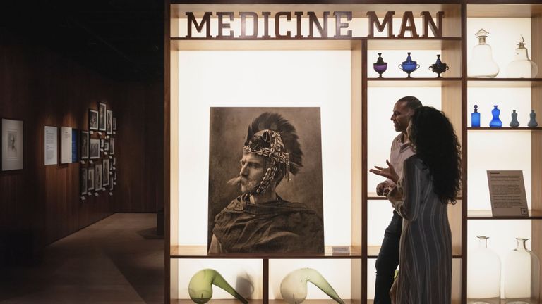 Medicine Man display: Pic: Wellcome Collection