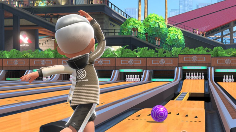 Bowling is one of the highlights of Nintendo's return to sports games.Image: Nintendo