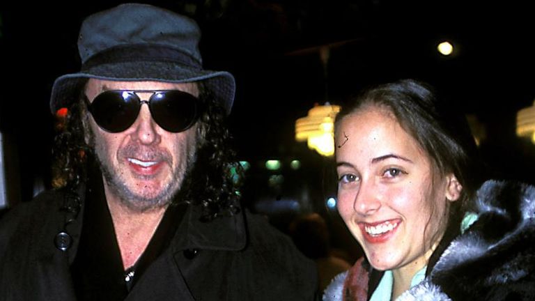 Phil Spector and his daughter Nicole. Pic: Sky UK/ZUMA Press Inc/Alamy Stock Photo