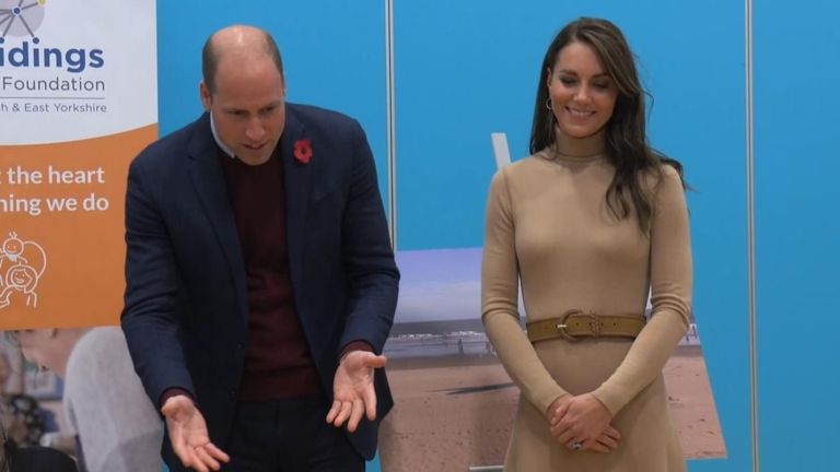 Prince William and Kate in Scarborough
