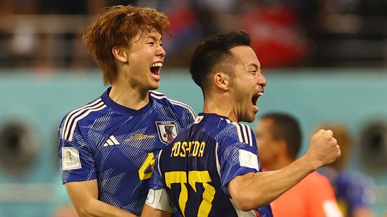 Japan beat Germany in second World Cup shock result | World News | Sky News
