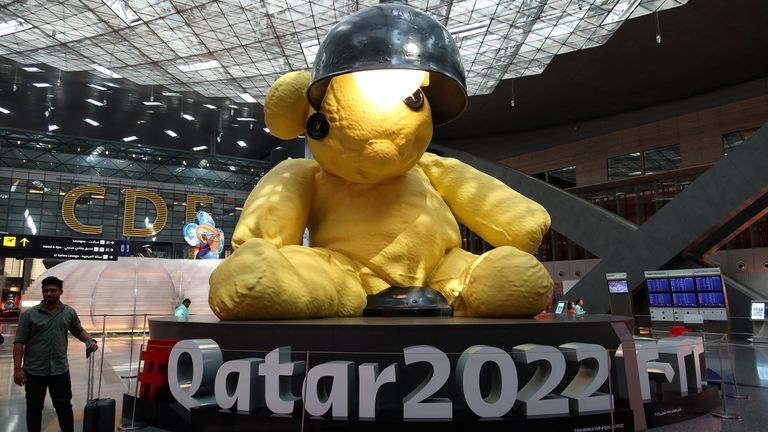 Qatar&#39;s Hamad international airport ahead of the World Cup 