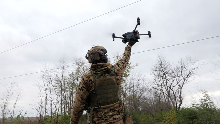 Drone pilots helping fight Russia in Ukraine